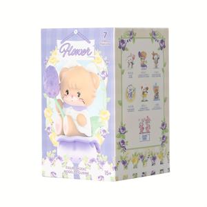 TEMU 미니소 미코 플라워 시리즈 미스터리 박스 피규어, 다양한 플라스틱 수집용 조각상, 디스플레이 및 선물용 귀여운 만화 캐릭터 디자인