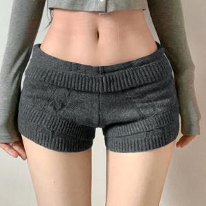 TEMU 사시걸스 여성용 레그 리브드 텍스처 캐주얼 여름 반바지, 솔리드 컬러 기계 세탁 가능 다용도 필수 아이템, 귀여운 데일리 웨어