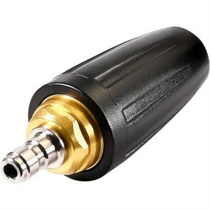TEMU 자동 펄스 와셔 팁 터보 노즐, 회전 스프레이, 3000 PSI, 4.0GPM, 퀵 커넥트 1/4