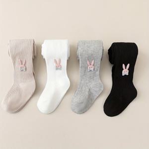 TEMU 4pcs 소년용 단색 니트 스타킹, 폴리에스테르 및 스타넥 블렌드, 올 시즌 스트레치 레깅스, 리본 디테일, 학교 유니폼 및 일상적인 착용에 적합, 12세 이하의 나이에 적합합니다.