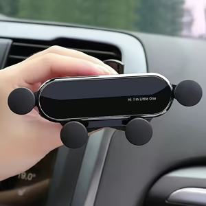 TEMU 1pc 자동 PVC 공기 통풍 전화 홀더, 방수 네비게이션 마운트 브래킷, 대부분의 차량과 호환, 핸즈프리 모바일 지원|그립톡