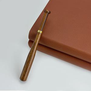 TEMU 1세트 로그 시리즈 야구 볼펜, 레드 가이딩 메이플, 크리에이티브 셰이프, 1.0 블랙 연필 리필, 메탈 액세서리, 식물 소재, 오피스 및 학생 선물
