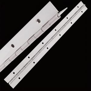 TEMU 2pcs 스테인레스 스틸 연속 피아노 힌지, 헤비 듀티, 플러시 마운트, 터치 & 원격 제어, 캐비닛, 보관 상자, 보트 및 피아노 도어용 현대 스타일