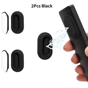TEMU 2개 벽걸이 자석 리모컨 거치대, 자체 접착, 플라스틱, 가벼움, 전기 없음, 독립적, 3.2 큐빅 피트 이하 보관, 27인치 이하 높이, TV, 선풍기 및 에어컨 리모컨용, 크리스마스 및 할로윈 호환, 가정용 보관용 데스크 및 서랍 정리함|벽걸이선풍기|에어컨선풍기