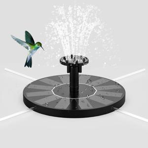 TEMU 8개의 액세서리가 있는 태양열 부유형 분수 펌프, 연못, 수영장 및 야외 장식용 - 쉬운 설치, 에너지 효율적, 물 순환, 정원 연못, 호수 및 새 목욕탕에 적합, 부유형 분수 펌프