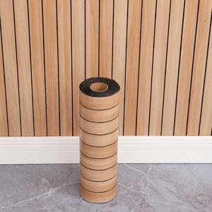 TEMU 1롤 자체 접착 비닐 바닥재, 모조 솔리드 우드 그레인 필 앤 스틱 타일, PVC 소재, 천장 및 거실 장식용 쉬운 DIY, 거실 바닥재|우드 그레인 디자인|자체 접착 타일, 우드 타일 바닥재