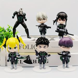 TEMU 귀여운 몬스터 캐릭터 애니메이션 인형 세트, 내구성 있는 PVC 수집품, 애니메이션 팬을 위한 이상적인 선물, 홈 오피스 장식, 휴일 장난감 선물, 가족과 친구에게 적합