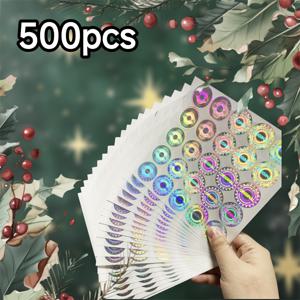 TEMU 200개/500개 원래 품질 보안 라벨, 상자 밀봉을 위한 방해를 막는 스티커, 30x30m