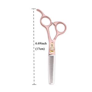 TEMU 전문 헤어드레싱 가위 일본 440C 5.5