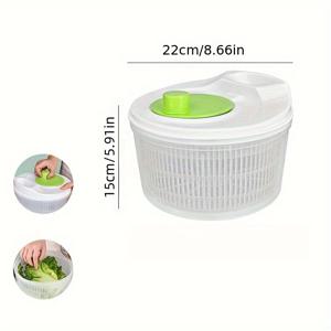 TEMU 1pc 유니버설 PP 샐러드 스피너, 9.65