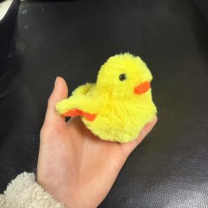 TEMU 1pc 오리 플러시 고양이 장난감, 상호작용 사운드 장난감, 내구성과 부드러운 플러시 재질, 노란색 오리 애완동물 장난감, 질병을 완화하기에 적합, 스포츠 및 엔터테인먼트에 적합, USB 충전식 플러시 재질, 전자 애완동물 장난감, 상호작용 고양이 장난감, 모든 품종에 적합