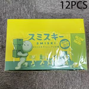 TEMU 1/12 세트 - 움직이는 벽돌 컬렉션 - PVC로 제작 - 카툰 테마 데스크탑 장식 및 크리스마스 선물로 적합한 빛나는 녹색 미니 피규어, 취미가 있는 사람과 친구를 위한 선물.