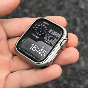 TEMU 충격 방지 iWatch 보호 케이스 시리즈 10 - 360도 보호 템퍼드 유리 커버, 스크린 보호 필름, iPhone 5/6/7/8/SE 40mm/44mm, 9/8/7 45mm/41mm, 46mm/42mm, 방수 시계 케이스 | 시계 케이스 | 내구성 있는 시계 케이스, 시계 밴드