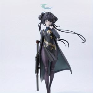 TEMU 8.66인치 애니메이션 영화 캐릭터 수집용 PVC 피규어 - 전통 중국 스타일, 상세한 블랙 & 골드 디자인, 차량 장식이나 디스플레이에 완벽, 애니메이션 팬을 위한 이상적인 선물, 애니메이션 액세서리