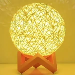 TEMU 현대 USB-Powered Rattan 테이블 램프 - 기하학적 디자인, 따뜻한 노란 빛, 침실 및 거실 장식에 이상적, 데이 또는 크리스마스에 완벽한 선물, 야간 조명 | 현대 램프 | USB 전원 램프, 테이블 램프 액세서리