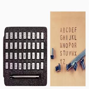 TEMU 36pcs DIY 가죽 스탬프 세트 - 이름, 문자 및 숫자를 가죽 공예에 인쇄하는 개인화된 합금 스테인츠, DIY 가죽 스탬프 키트, 가죽 공예 용품 | 개인화된 인쇄 | 내구성 있는 공예, 가죽 공예 용품