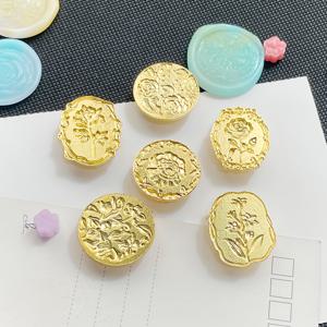 TEMU 나무 손잡이 장미 시리즈 왁스 스탬프 세트 (6개) - 로즈 제브라 꽃 엠보싱 왁스 씰, DIY 스크랩북, 선물 포장, 봉투, 초대지 및 수제 공예용|실링왁스