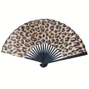 TEMU 우아한 프린트 접이식 선풍기 블랙 프레임 - 스타일리시한 공주 테마, 여성용 가벼운 휴대성, 고품질 플라스틱, 홈 데코 또는 패션 액세서리에 완벽함, 휴대용 선풍기 | 프린트 디자인 | 가벼운 플라스틱