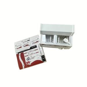 TEMU 2PCS 세트 (1개 냉동고 + 1개 DIY 스티커) 1:12 인형의 집 미니 슈퍼마켓 미니어처 냉장고, DIY 스티커 캐비넷 시뮬레이션 모델, 인형의 집 가구 장식 미니어처 사진용 소품, 전기 필요없음