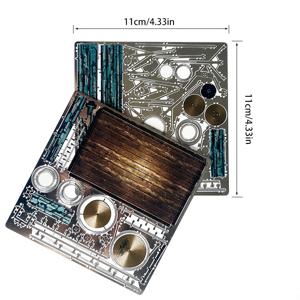 TEMU 3D 금속 드럼 세트 퍼즐 430 스테인리스 스틸 레이저 컷 1:16 고정밀 대표성 성인 해방 DIY/ 생일 선물/ STEM 기술 모델과 비디오 튜토리얼, 데스크탑 트렌디한 장식, 조립 도구가 판매되는 스토어