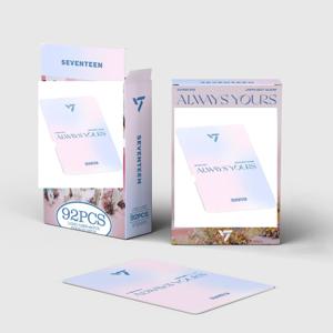 TEMU KPOP 세븐틴 미니 앨범 YOURS 포토 카드 92장 양면 LOMO 카드와 사진 60장, 스티커 32개|카드스티커