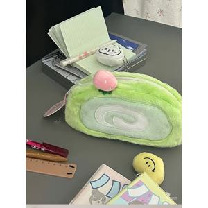 TEMU 대용량 연필, 펜 및 마커 정리함 - 휴대용 플랜넬 직물 포켓과 스틸 펜 홀더, 내구성 있는 디자인 - 학교, 사무실 및 여행 필수품에 적합, 학교 용품 정리함 | 부드러운 텍스처 포켓 | 내구성 있는 직물 포켓, 연필 정리함, 연필 케이스|필통