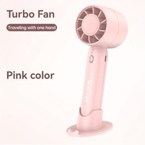 TEMU 휴대용 미니 핸드 헬드 팬, USB 충전식 배터리, 세 가지 조절 가능한 속도 설정, 베이스가 스탠드로 사용할 수 있는 스탠드가 포함되어 있습니다. 개인 사용, 가정, 야외 여행, 캠핑에 적합하며, 멋진 휴일 선물로 적합합니다.|USB|캠핑선풍기|USB