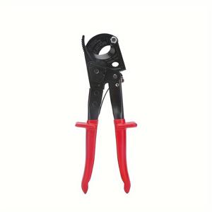 TEMU WX-325 헤비듀티 래칫 케이블 커터 - 최대 240mm²의 알루미늄 및 구리 와이어에 이상적, 멀티코어 호환, 튼튼한 탄소강 구조, 필수 전기공구