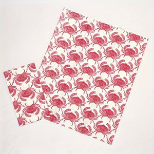 TEMU 40장 팩 크랩 디자인 3겹 종이 냅킨 - 일회용 식탁 티슈 - 결혼식, 생일, 기념일, 파티용 - 크리스마스, 할로윈, 부활절, 추수감사절에 다재다능