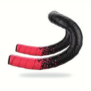TEMU EVA 로드 바이크 핸들바 테이프, 텍스처가 있는 미끄럼 방지 충격 흡수 랩, 일반 방수 레벨, 플라스틱 표면용 고품질 스폰지 소재 - 내구성 있고 편안한 사이클링 핸들 랩