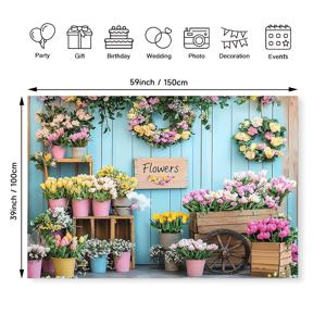 TEMU 1pc 봄 봄 꽃 테이프스트리, 폴리에스테르 직조 벽걸이, 가벼운 75gsm 이하, 횡방향 방향, 패션 테마 장식, 이벤트 및 휴일용, 전기 없음