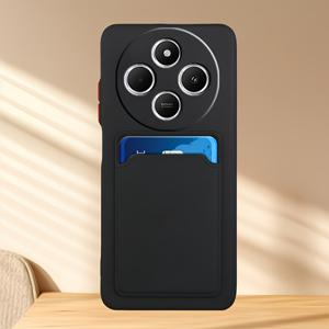 TEMU 샤오미 레드미 14C 4G용 (멀티 컬러) 지갑 케이스, 충격 방지 케이스와 1-2개의 신용카드 슬롯, 레드미 14C 4G 폰 케이스