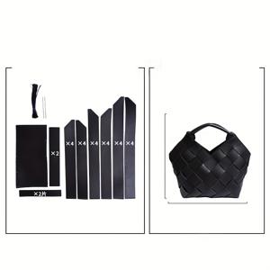 TEMU 1pc DIY DIY 가방 만들기 키트 - 대용량 직조 토트 백, 다중 compartments, 여자 친구 및 베스트 친구를 위한 완벽한 선물, 공예 키트, DIY 지갑 만들기|지갑|가죽가방