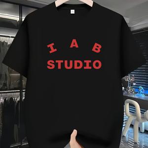 TEMU 남성용 캐주얼 반팔 티셔츠 