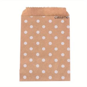 TEMU 50개 15x10cm 웨이브 도트 허니콤 크라프트 브라운 크라프트 종이 봉투 – 선물, 파티, 결혼식, 특별 이벤트를 위한 장식 포장 – 세련되고 튼튼한 크라프트 선물 봉투 짙은 녹색 짙은 파랑