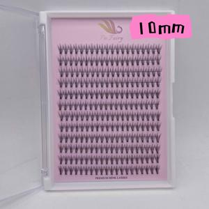 TEMU 240 클러스터 대형 트레이 20D 자가 접목 인조 속눈썹 DIY 가벼운 메이크업 일상용, 부드럽고 자연스러운 컬링 래쉬 - 9/10/11/12mm 믹스 두께 0.07 12줄
