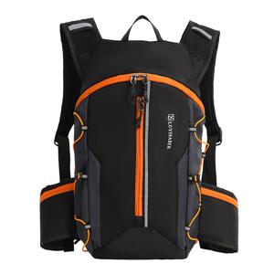 TEMU 1pc 남녀공용 옥스포드 직물 사이클링 백팩 - 방범, 조절 가능한 스트랩, 다중 컴파트먼트, 대용량, 단색, 지퍼 클로저, 폴리에스터 안감, 스포츠 스타일, 산악 자전거, 야외 활동, 경량 통근 및 여행 장비 가방|백팩|자전거