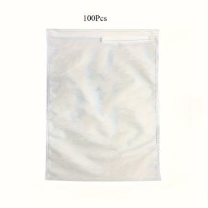 TEMU 100개 숨쉬기 좋은 부직포 과일 보호 백 - 포도, 토마토 등을 위한 곤충 및 새 방지 메쉬 커버 - 내구성, 방수, 내장 방청 와이어로 보호 강화, 포도 보호 백 | 장식 정원 백 | 숨쉬기 좋은 메쉬 백, 정원 그물 백