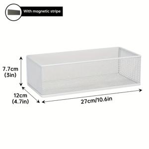 TEMU 다용도 자석 세탁기 측면 랙 - 냉장고 측면 보관 선반, 파우더 코팅 금속, 드릴링 필요 없음 - 발코니 및 욕실 정리, 랙에 이상적|욕실선반|세탁기|화장실선반