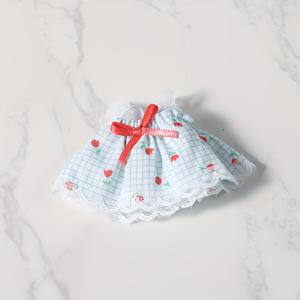 TEMU 1pc 귀여운 햄스터 꽃무늬 드레스 - 폴리에스터, 손세탁 전용, 만화 패턴, 휴일 드레스 액세서리 완벽, 축제 휴일 의상 | 재미있는 디자인 | 폴리에스터 드레스