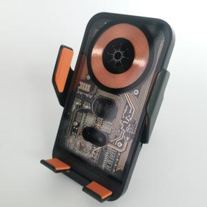TEMU SUONEE 무선 자동차 충전기 마운트, 15W 고속 충전, USB 커넥터, 자석 충전 어댑터, 리튬 폴리머 배터리, 200mAh, 아이폰 15 14 11 Xs XR S24 S23 Ultra S22 S21 S20 S10+ S9를 위한 자동 클램핑 폰 거치대, 차량 충전 액세서리