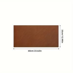 TEMU 1.2mm 두께, 33cm * 60cm 크기, 12.99인치 * 23.62인치 크레이지 호스 인공 가죽 소재 DIY 수제 인공 가죽 공예 레트로 오일 태닝 인공 가죽 조각