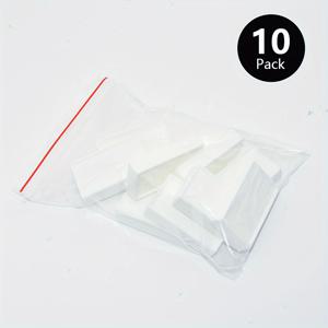TEMU 10pcs 7.2Ml 흰색 플라스틱 빈 대형 수채화 팬 - 아크릴 및 유화 용품을 위한 휴대용 DIY 페인트 트레이 - 및 학생을 위한 완벽한 크리스마스 선물