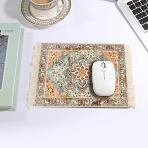 TEMU 프린지 마우스 패드, 고무 비끄러운 베이스, 커피 컵 매트, 물 컵 매트, 플래시 매트, 데스크 매트, 사무용품, 공부용품, 휴일 선물, 라마단 선물, 새해 선물.