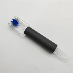 TEMU 조절 가능한 유리 크리머/버니셔 도구, 듀얼 스프링 로드 롤러, 편안한 폼 그립, 플라스틱, 전기 필요 없음, 포일 크림핑 및 유리 버니싱용