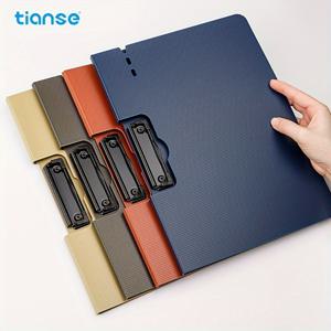 TEMU 티안세 파일 폴더 클립보드, A4 사이즈 싱글 폴더는 종이 100장 보관 가능, 방수 소재, 휴대용 문서 저장소, 간호사 사무실 학교 집 회의에 적합|클립보드