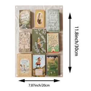 TEMU 방 장식 1개 Anne Green Gabble 빈티지 책 표지 금속 틴 사인, 철제 벽 예술, 레트로 알루미늄 포스터, 홈, 카페, 펍, 침실 장식용, 방진 및 방수, 크리스마스 & 할로윈 장식에 이상적, 미적 방 장식, 방 장식에 완벽