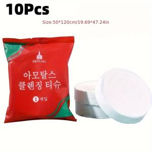 TEMU 10/20개 두꺼운 일회용 목욕 타월 - 20