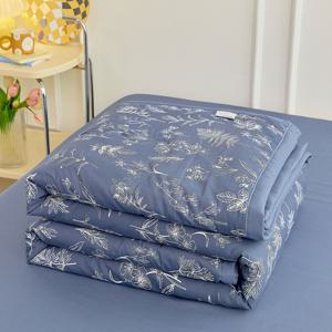 TEMU 2-3pcs, 여름 얇은 이불 세트, 여름 시원한 이불 부드럽고 피부 친화적인 100% 고품질 마이크로파이버 (1 여름 이불, 1-2 베개커버, 베드시트 없음, 베개 코어 없음)