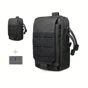 TEMU TactocaL EDC 파우치, 몰리 파우치 가제트 오거나이저 허리 가방